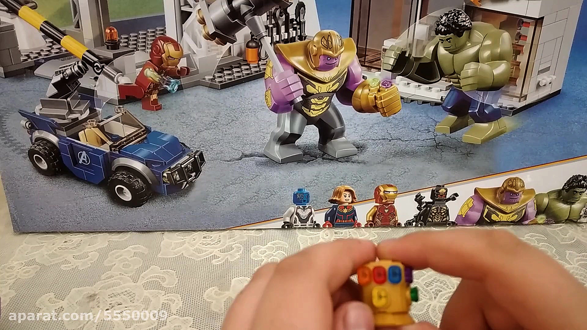 لگو  تانوس همراه با دستکش ابدی...