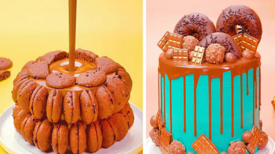 آموزش دیزاین کیک های شکلاتی |...