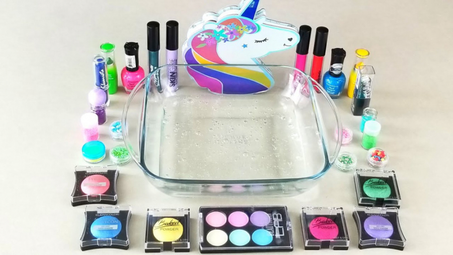 اسلایم شفاف و میکاپ :: تم یونی...