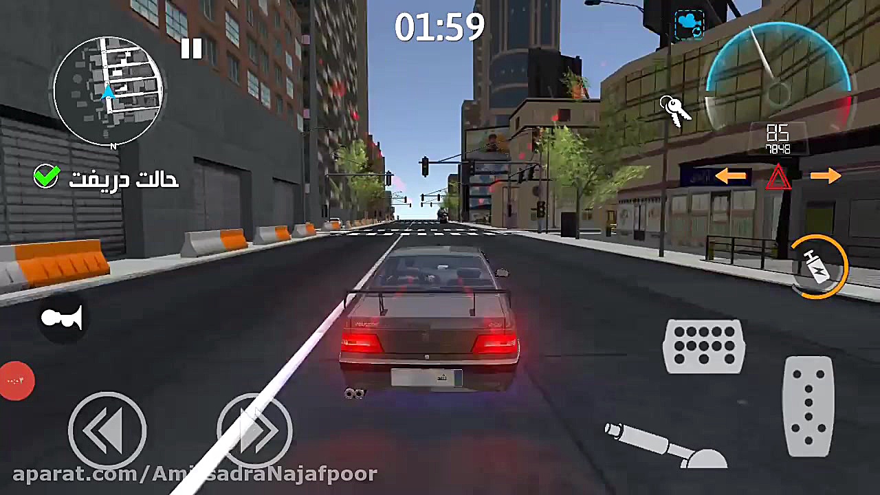 دستی و دریفت کشیدن ما ماشین اس...