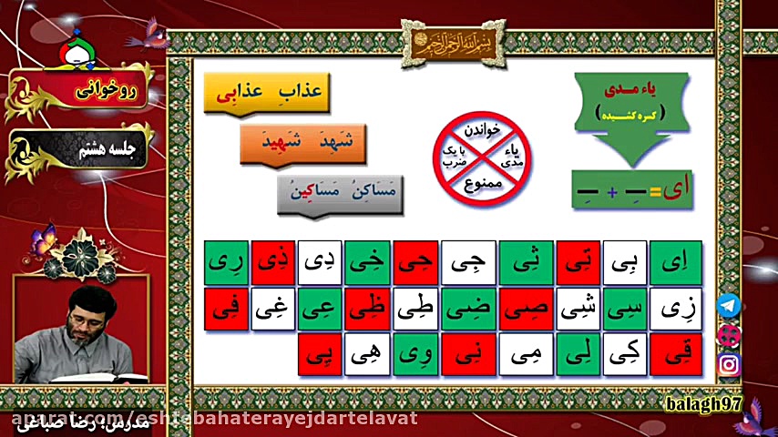 آموزش روخوانی قرآن جلسه نهم: ع...