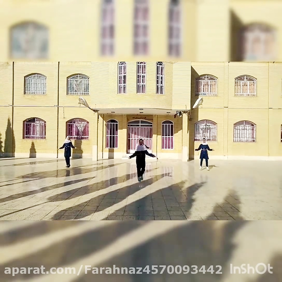 اجرای گروه طناب زنی دختران فره...