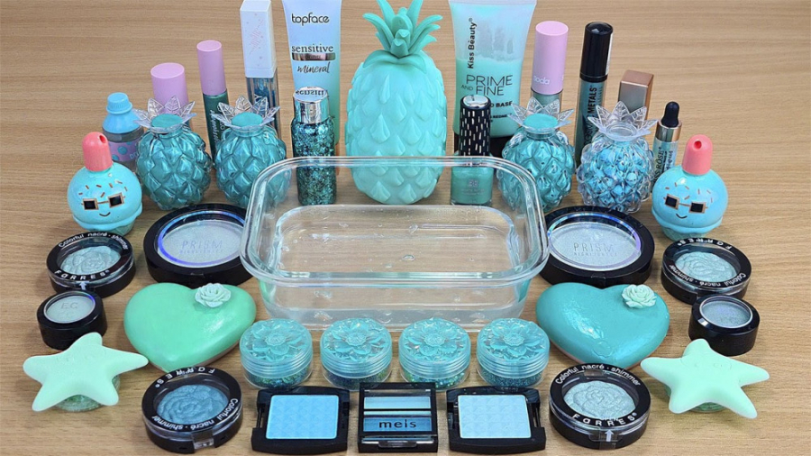 مخلوط اسلایم   اسلایم شفاف و م...