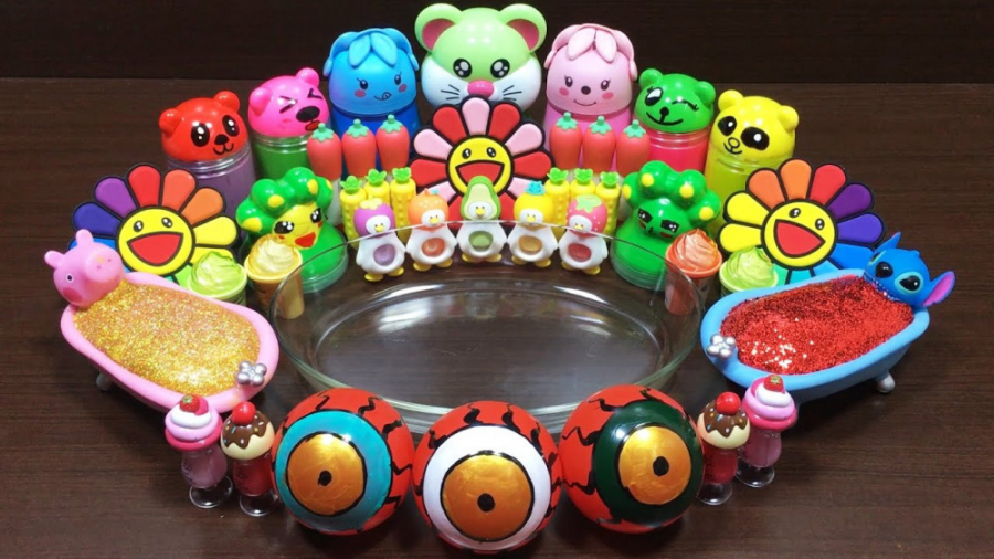 اسلایم کالکشن مایع و رنگی