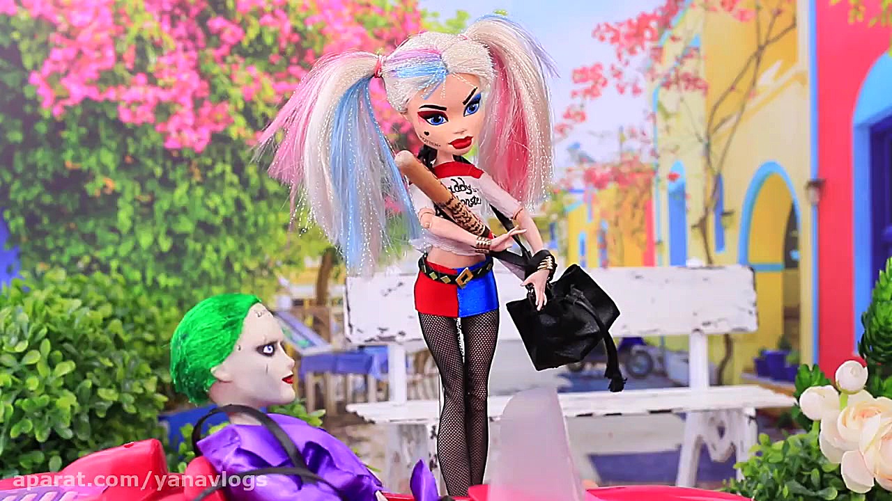 آموزش وسایل باربی ، هارلی کوئی...