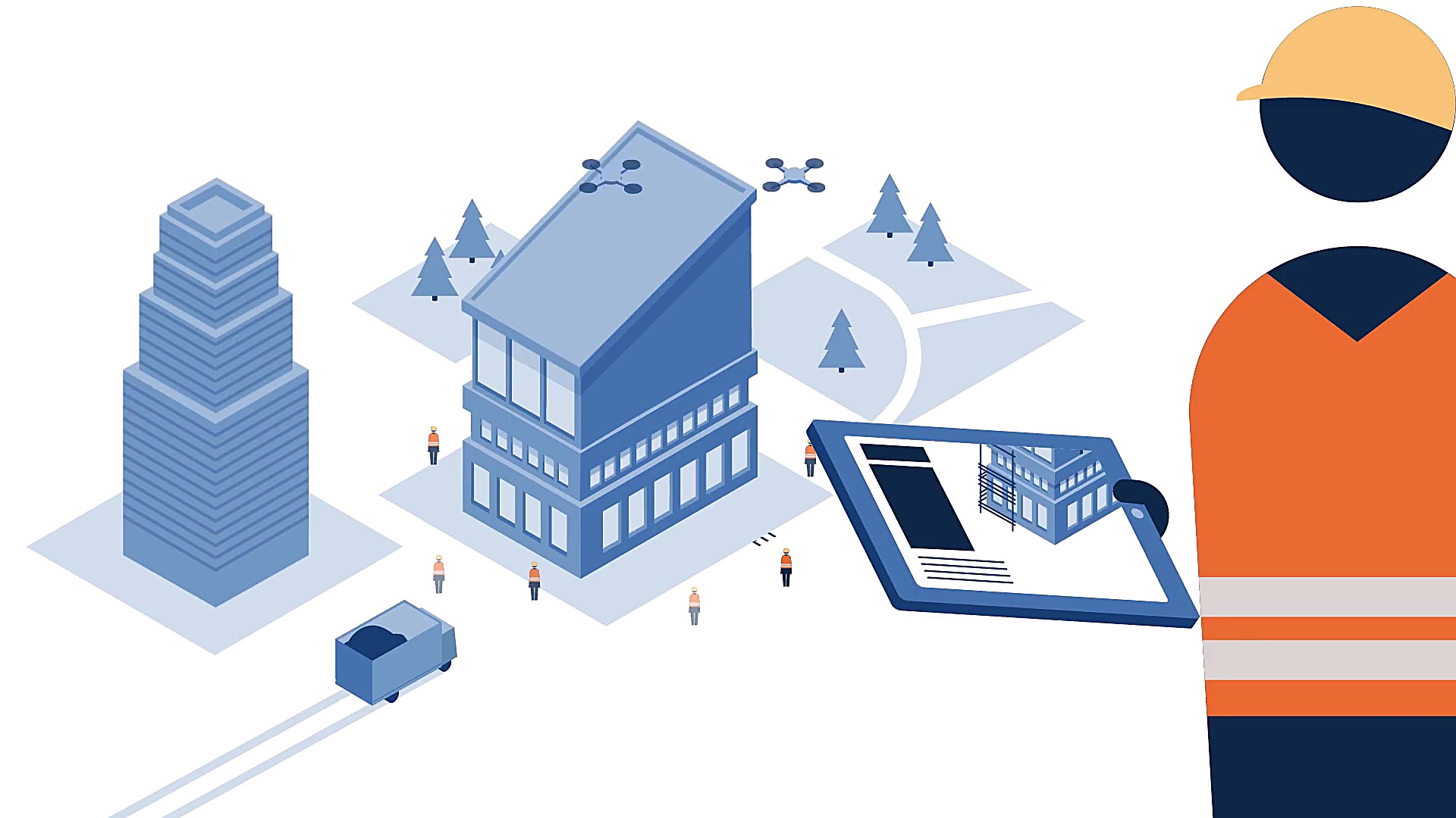 BIM و پهپادها در ساخت و ساز