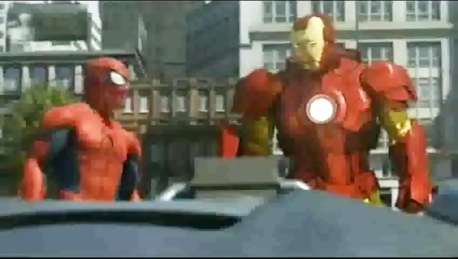 اتحاد مردعنکبوتی هالک و آیرون...