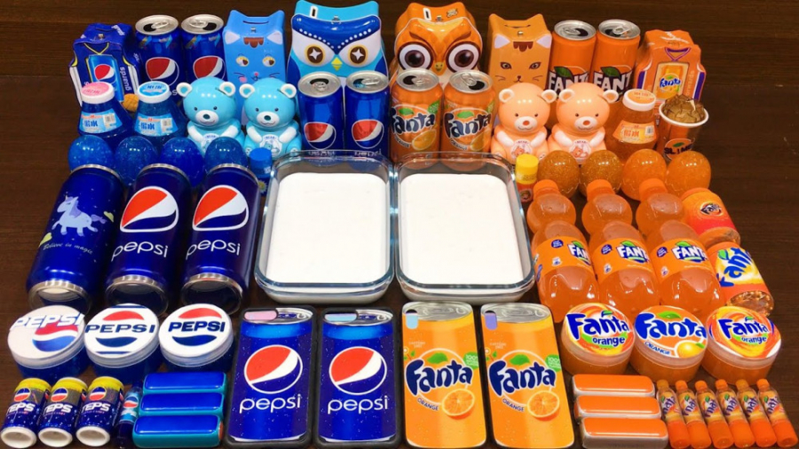 مخلوط اسلایم ::: تم فانتا و پپ...