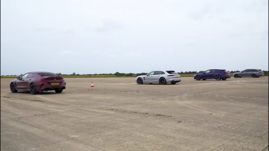 درگ جالب ب ام و M8، آئودی RS6،...