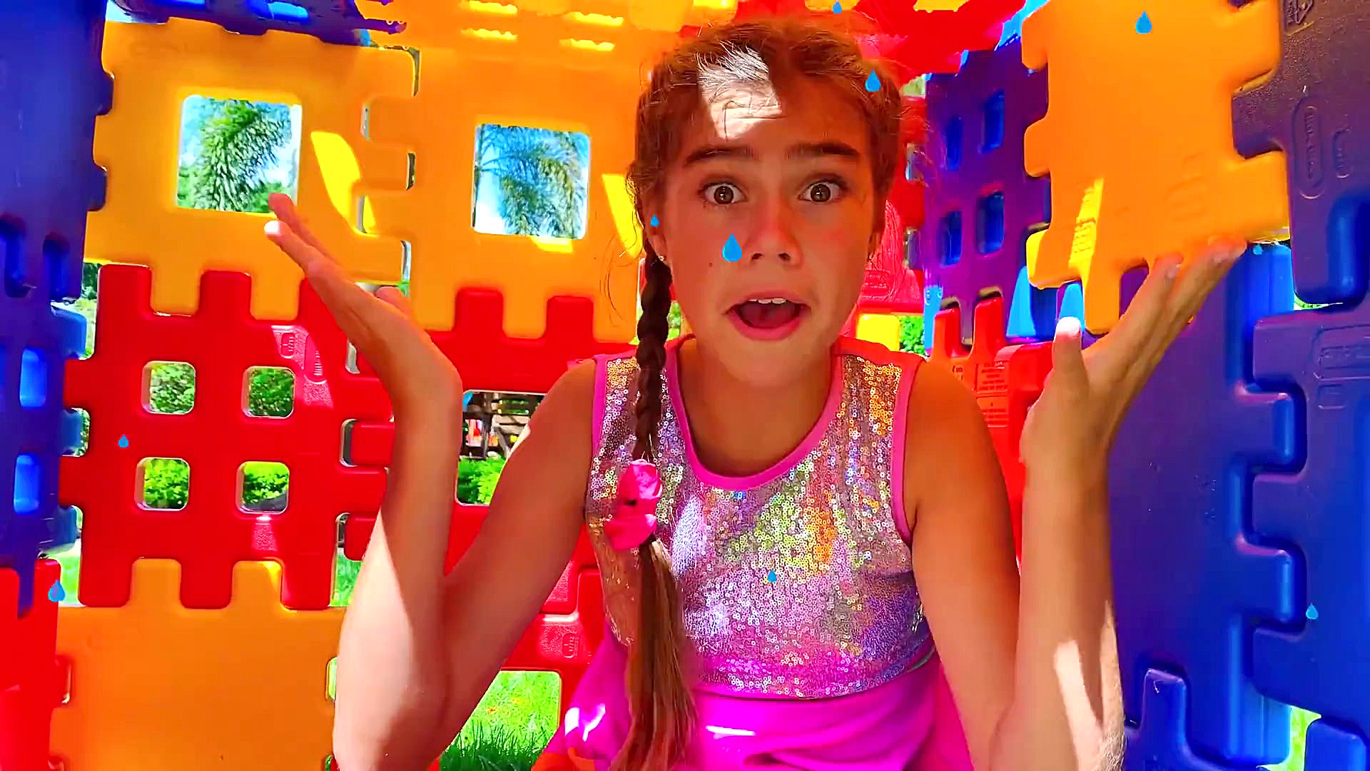 ميا ناستيا و آرتم  ساختن خانه...