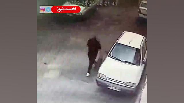 دزدی سه سوته از صندوق پراید!