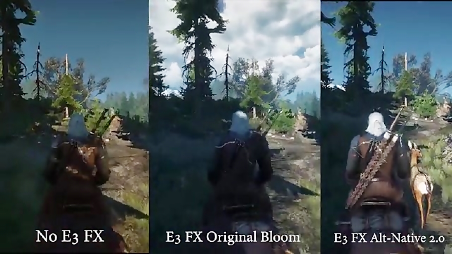 مقایسه بازی The Witcher 3 در م...