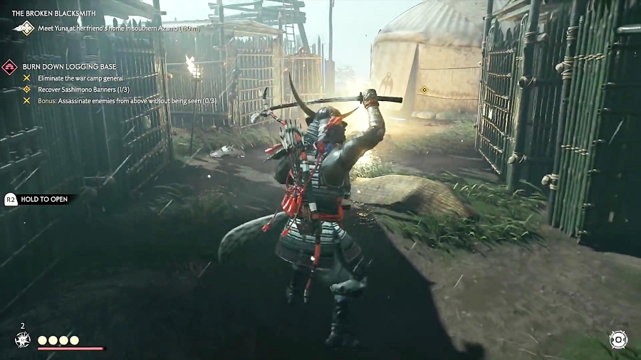 گیم پلی بازی گوست آف تسوشیما (...