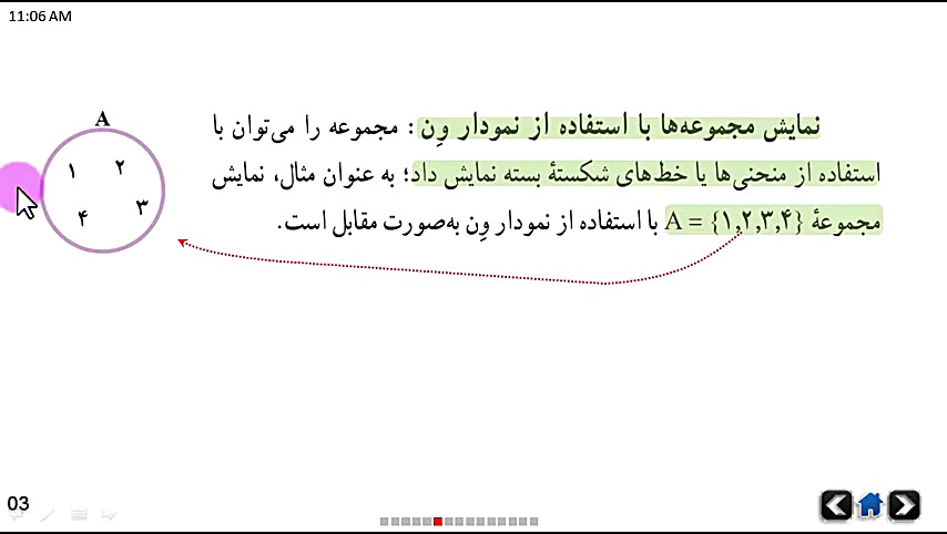 ریاضی نهم  معرفی مجموعه ها صفح...