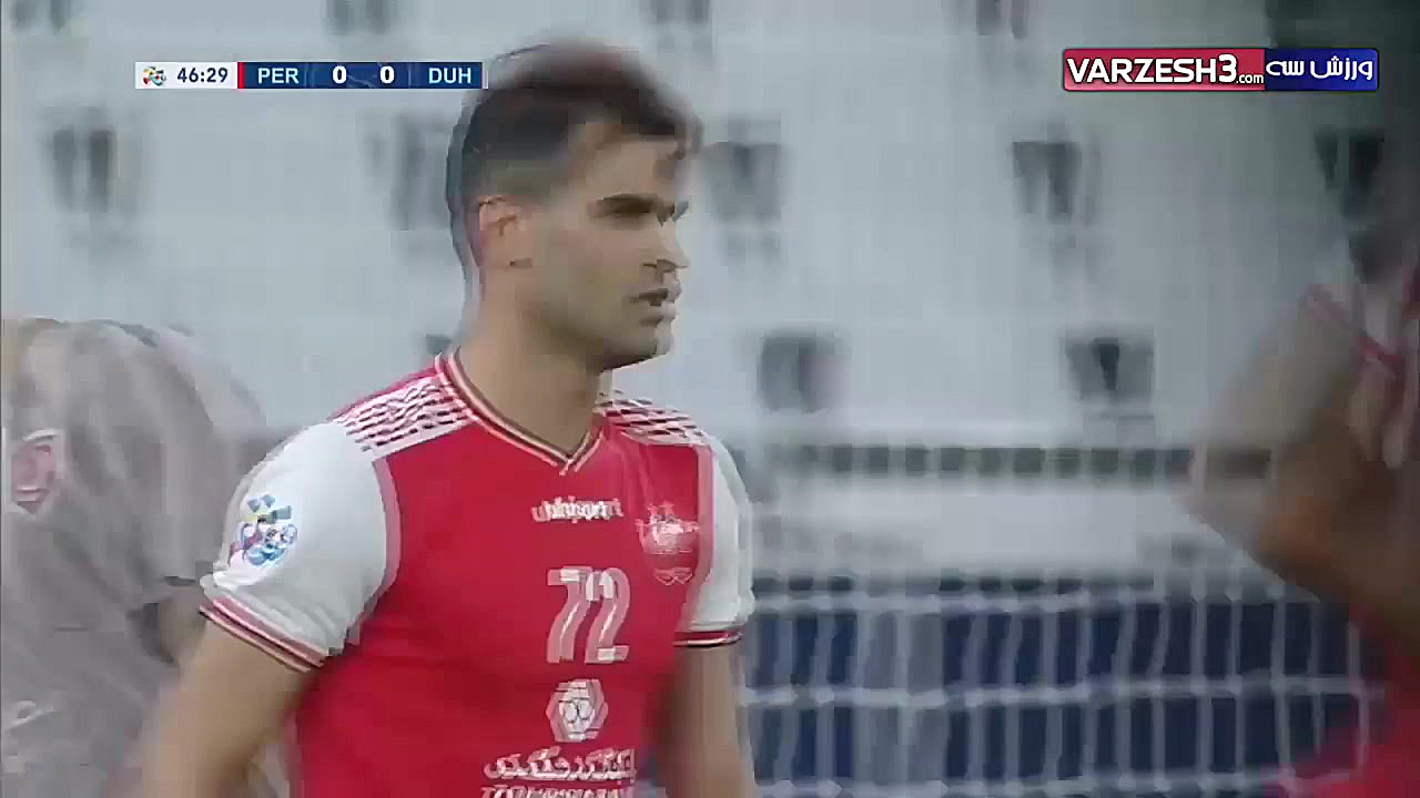 خلاصه بازی پرسپولیس 0 1 الدحیل