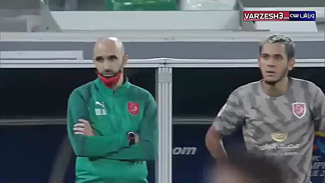 گل الدحيل به پرسپوليس توسط معز...