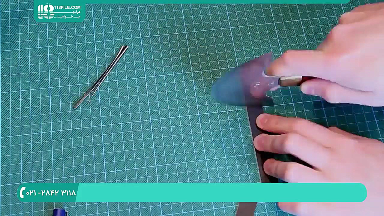 آموزش چرم دوزی | چرم دوزی کیف...