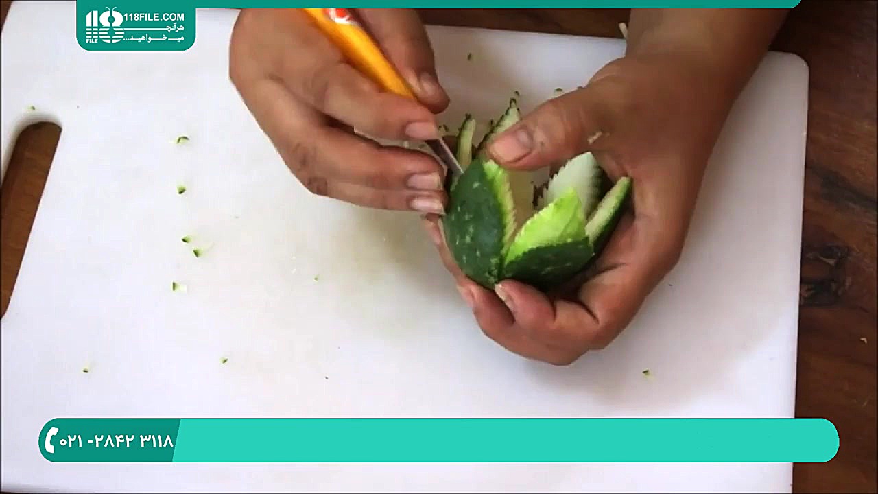 آموزش سفره آرایی|میوه آرایی|دی...