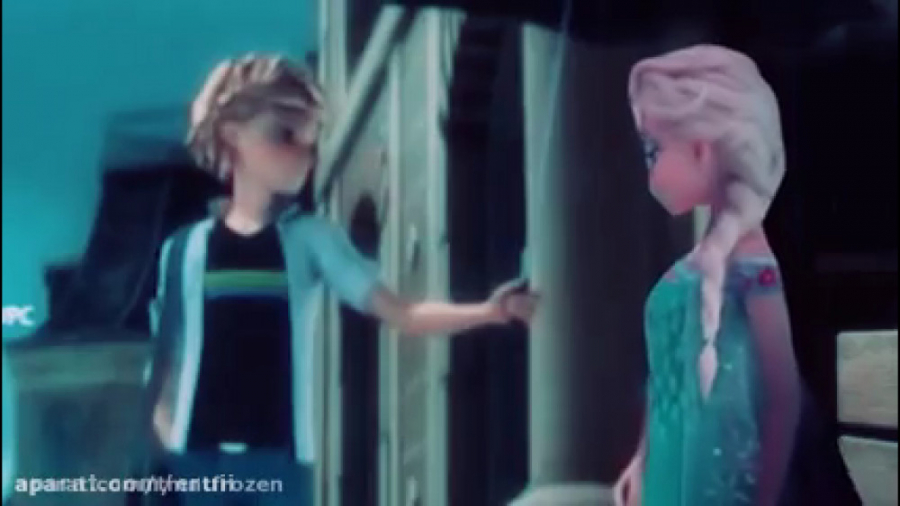 سکانس چتر به سبک السا و ادرین...