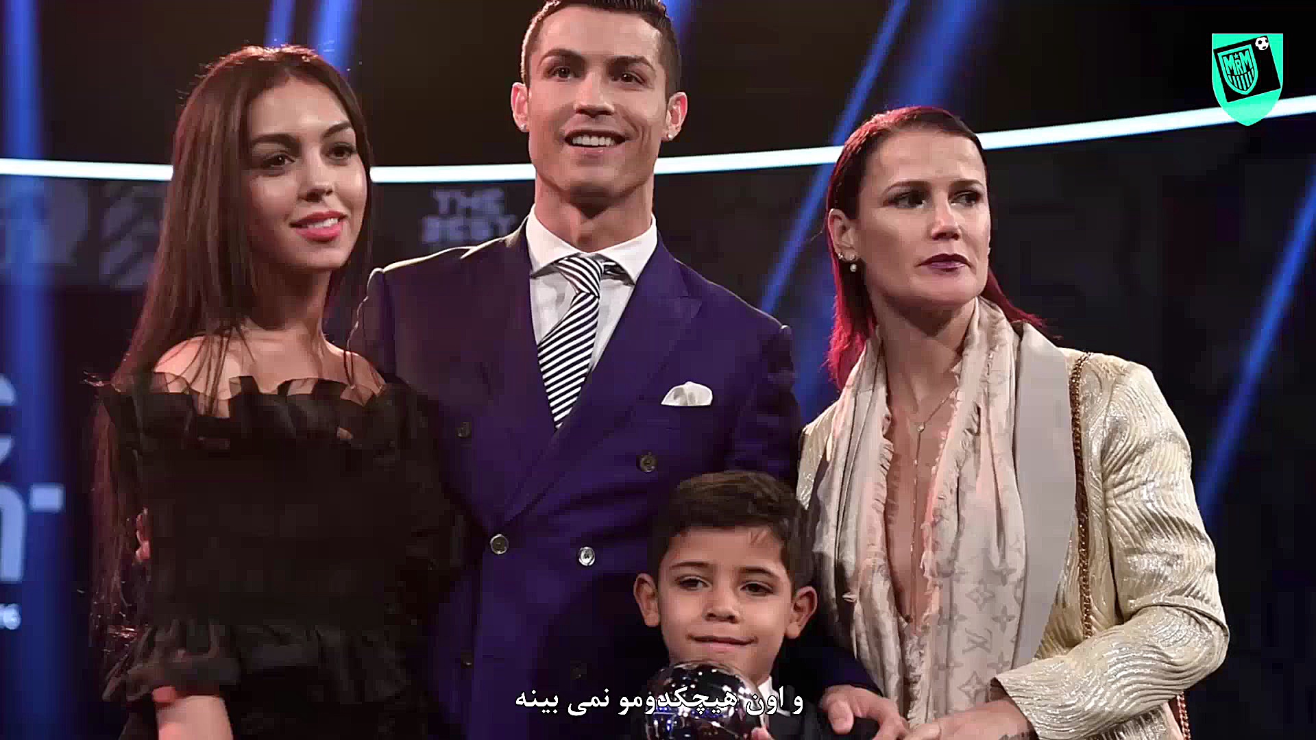 ماجرای اشک های رونالدو برای پد...