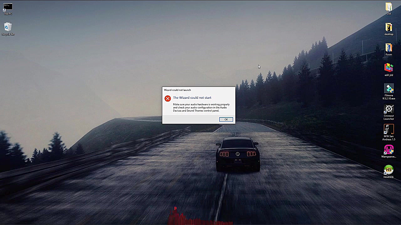 آموزش رفع ارور the wizard coul...