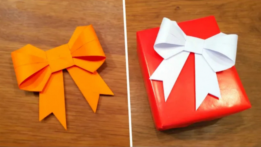 آموزش اوریگامی : ساخت یک روبان...