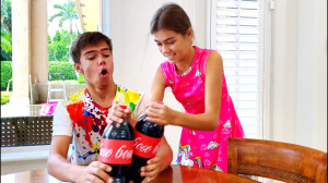 ميا ناستيا و آرتم  چالش نوشیدن...