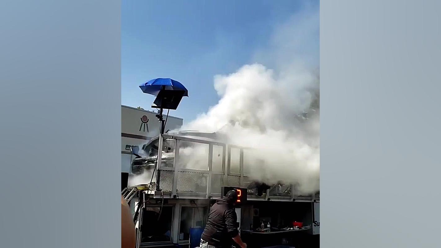 انفجار پیکاپ تیون شده در تست د...