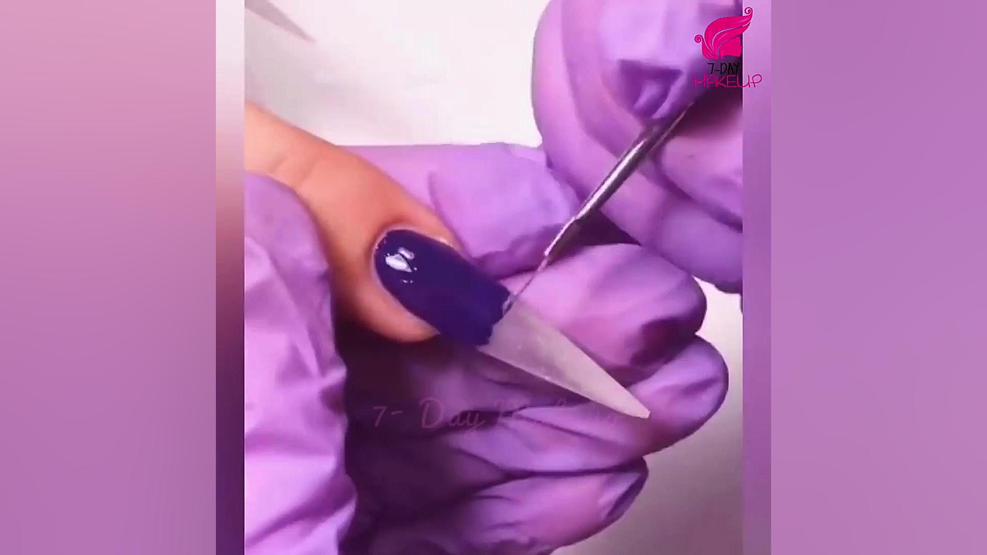 جدیدترین ایده های هنری ناخن  آ...