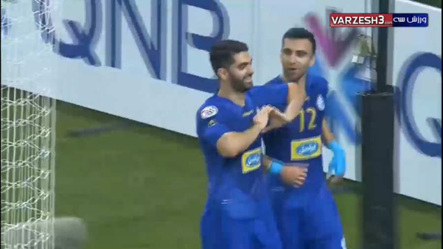 گل دوم استقلال به الاهلی عربست...