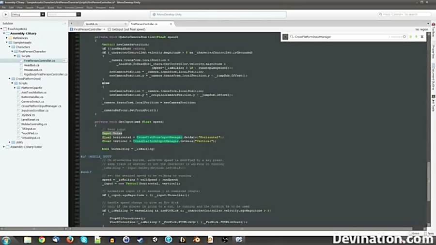 Unity Touch Joysticks Canvas UI Tutorial - Touch Input