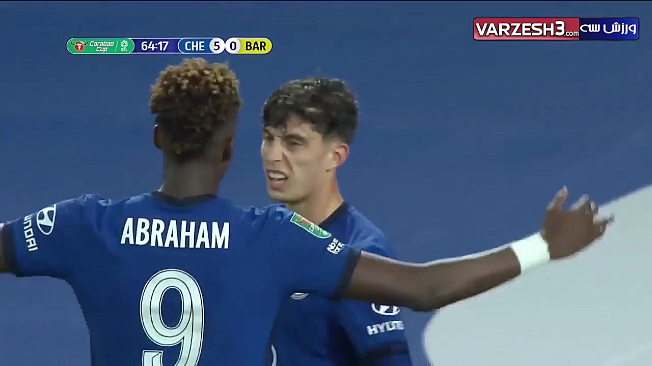 خلاصه بازی چلسی 6  بارنزلی 0...