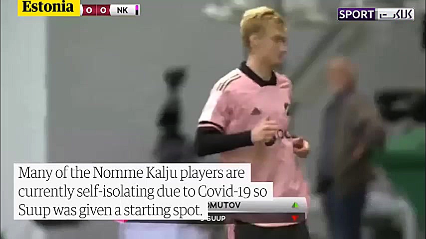 تعویض بازیکن پس از ۱۳ ثانیه از...