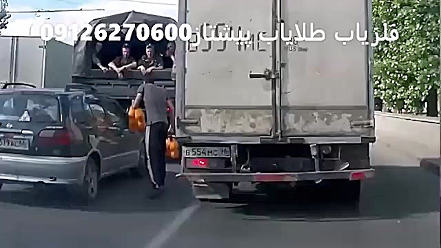 تصادف وحشت ناک خودرو ها