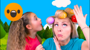 ساشا و مکس  بازی با تخم مرغ ها...