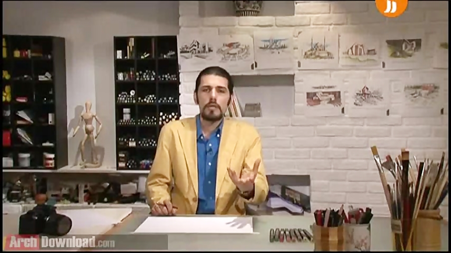 منظر پلاس آموزش اسکیس و راندو (خلاقیت در معماری) جلسه اول