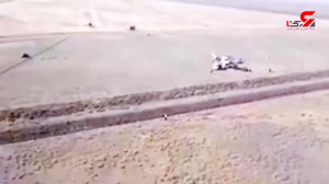 اولین فیلم از سقوط هواپیمای صب...