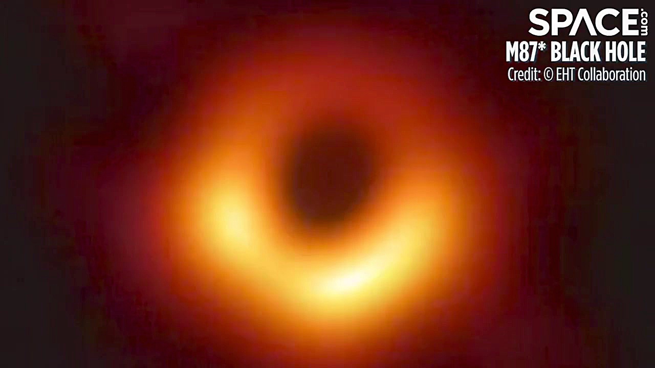 ویدیویی از حرکت سیاهچاله M87
