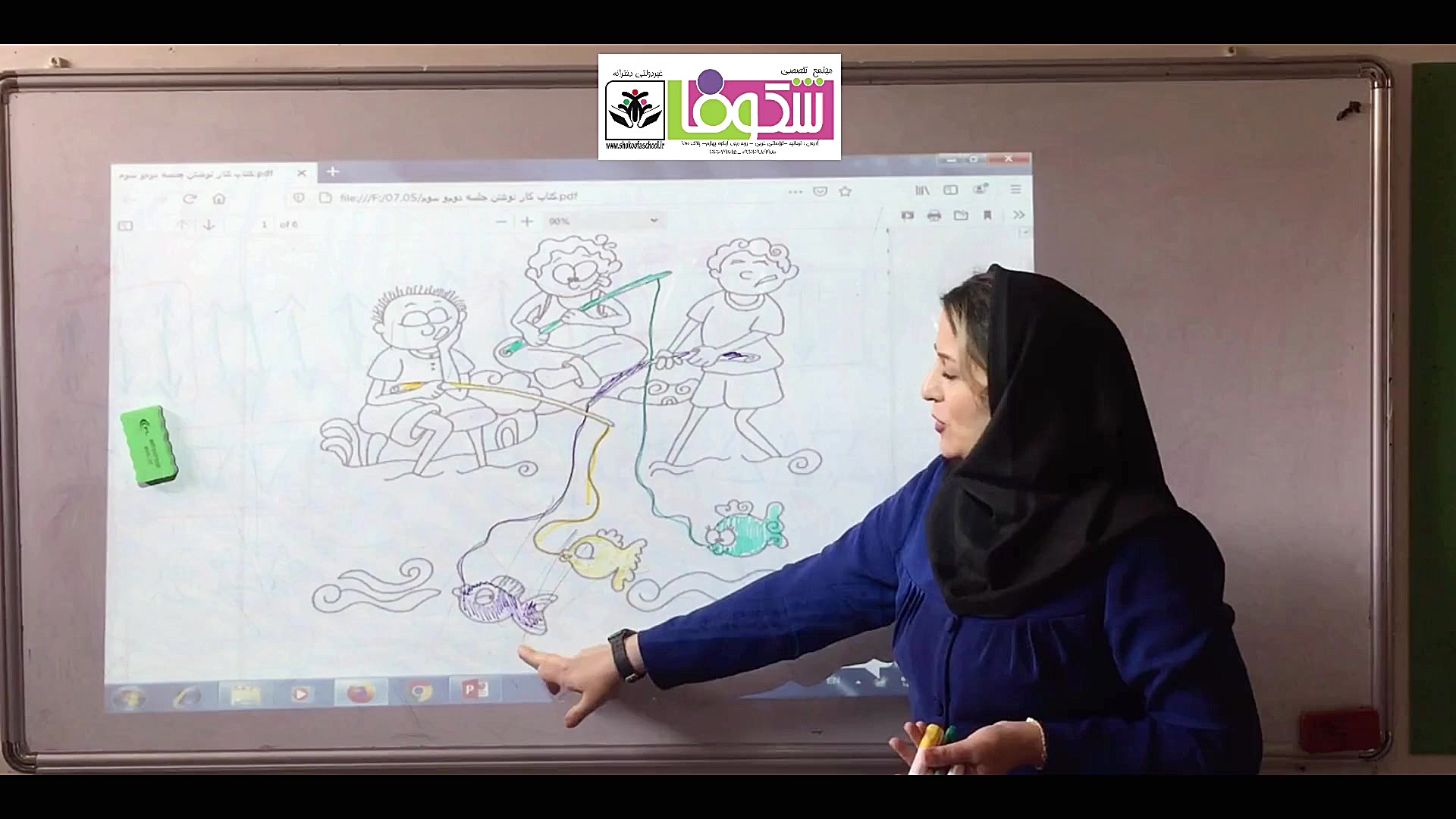 پیش دبستانی جلسه دوم آموزش لوح...