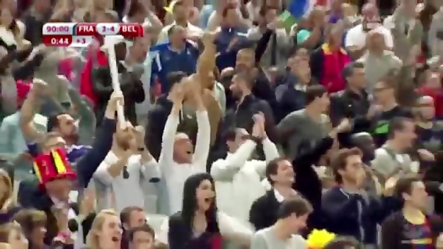 بلژیک 4  3 فرانسه (گل دیمیتری...