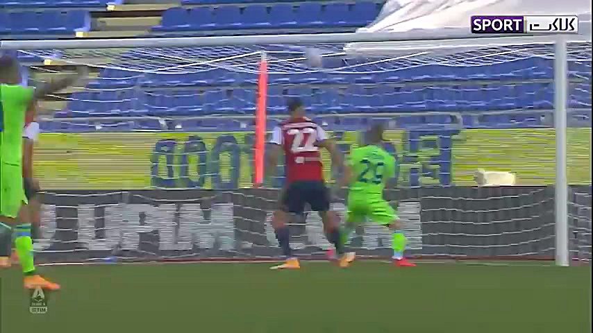 خلاصه بازی کالیاری 0 2 لاتزیو...