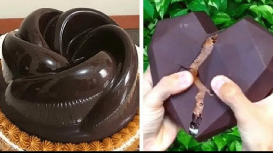 دستور پخت کیک شکلاتی با شکلات...