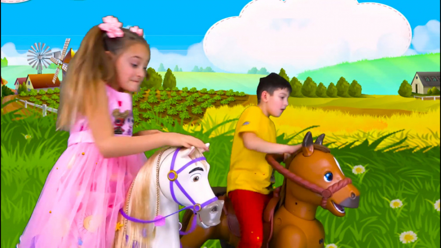 اسب سواری ساشا و مکس  بازی های...