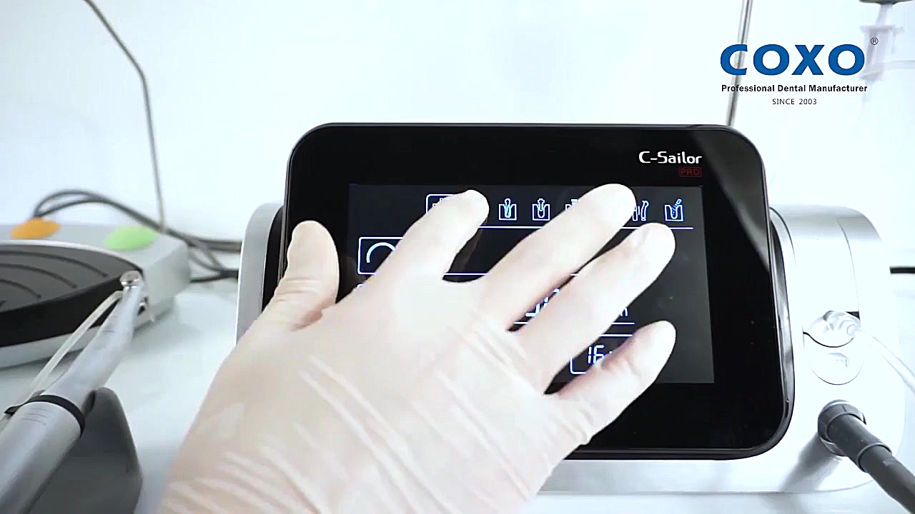 فیلم معرفی موتور ایمپلنت کوکسو c sailor pro زمان258ثانیه