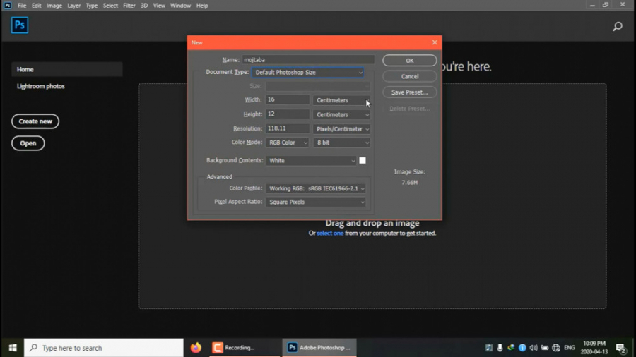 آموزش فوتوشاپ درس1 از مبتدی تا...