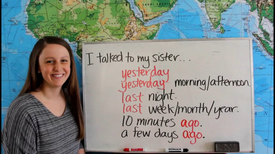simple past time expresions