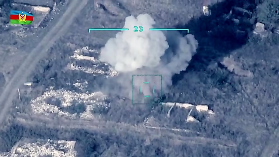 ضربات ارتش آذربایجان به ارتش ا...