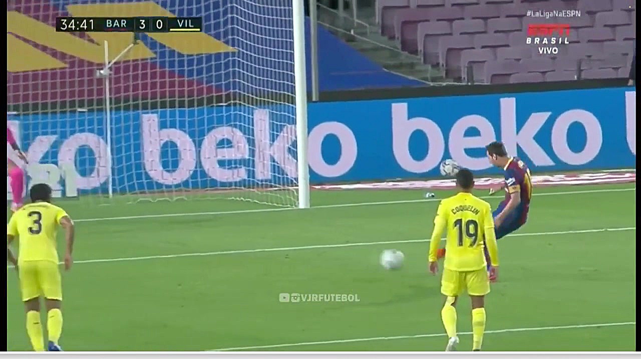 گل لیونل مسی به ویارئال ( 6 مه...