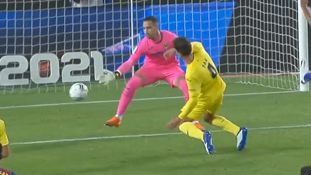 گل چهارم بارسلونا به ویارئال (...