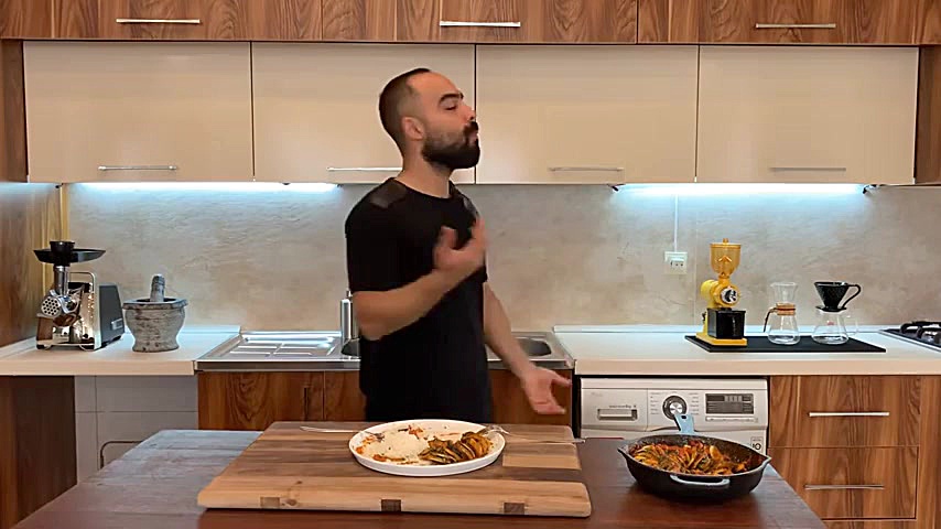 بشقاب گیاهی شبیه به راتاتویی...